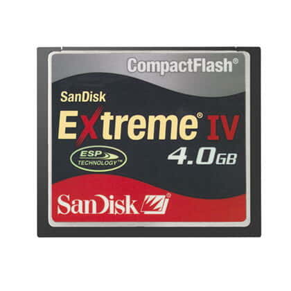 کارت حافظه  سن دیسک Extreme IV CF 4GB16540